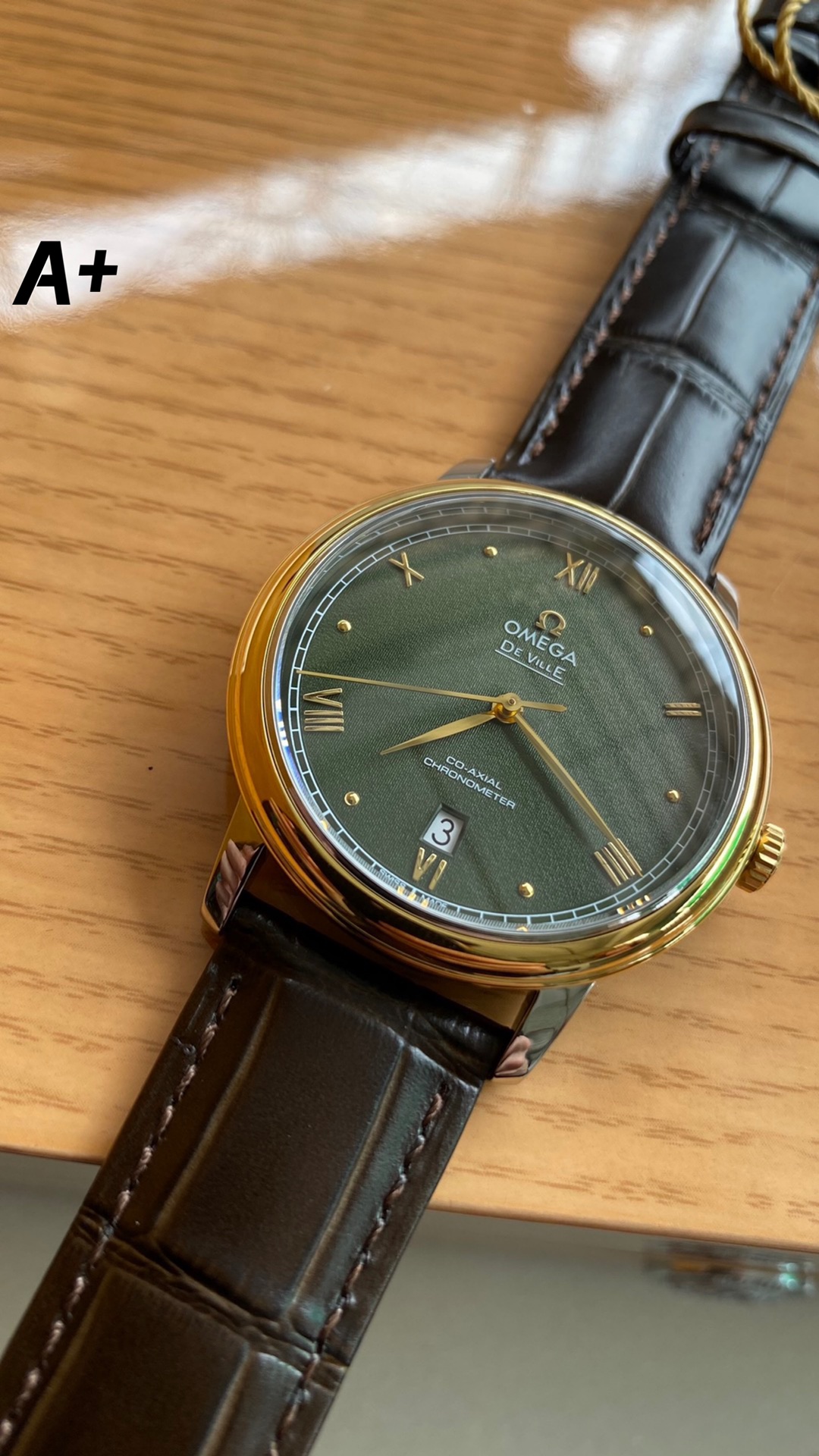 Omega New Style6 5 mm A Factory V2 Watch Strap Steel 2500 Movement Dial Markers