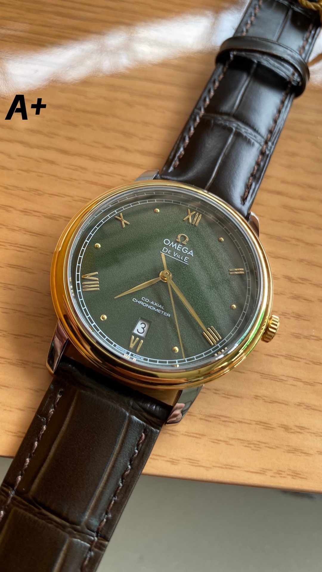 Omega New Style6 5 mm A Factory V2 Watch Strap Steel 2500 Movement Dial Markers