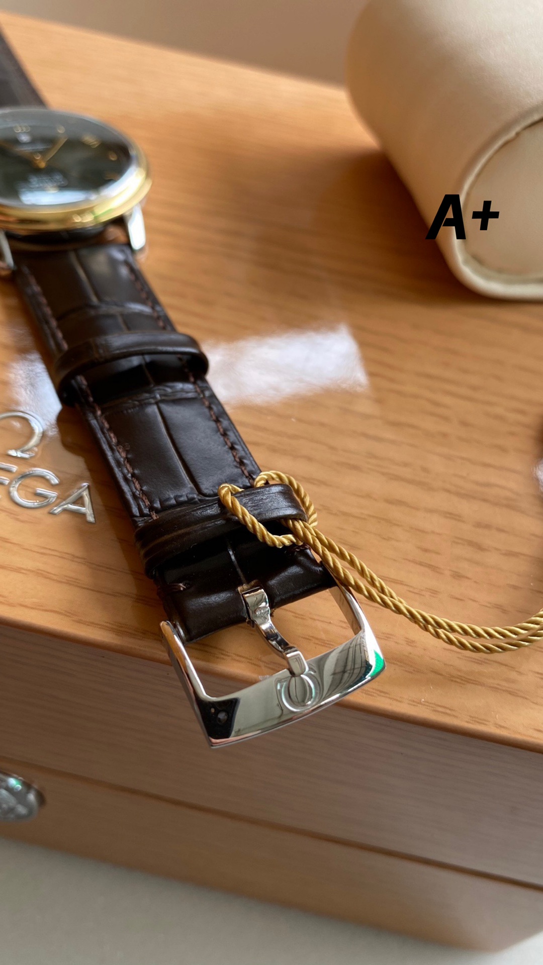 Omega New Style6 5 mm A Factory V2 Watch Strap Steel 2500 Movement Dial Markers