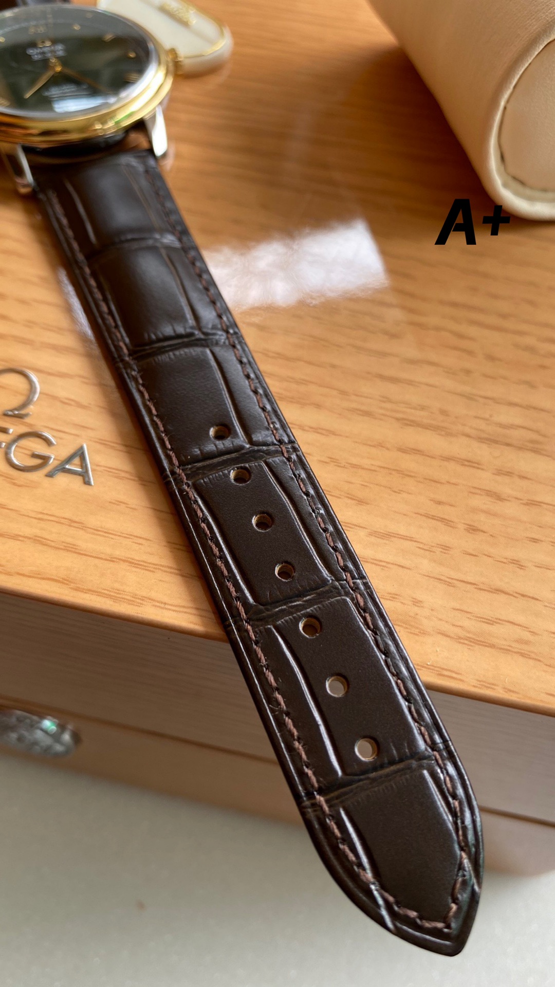 Omega New Style6 5 mm A Factory V2 Watch Strap Steel 2500 Movement Dial Markers