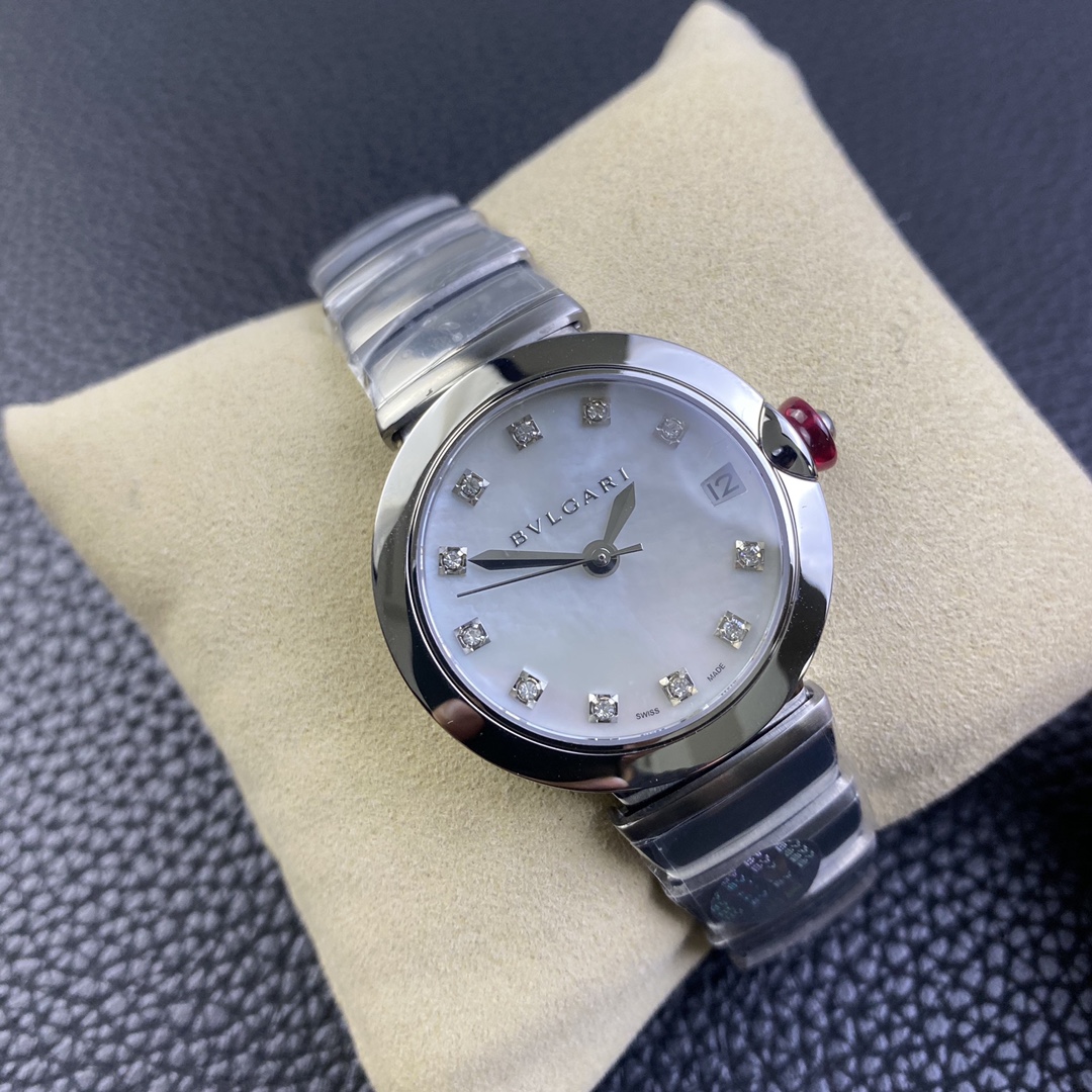 Bulgari Bv Lvcea Serpenti Watch Case 1 Size:33 mm 2 Case:316 3 Crystal: 4 Diamond 5 Dial: / 6 Strap:316 7 Clasp: 8 Movement: 9015mechanical