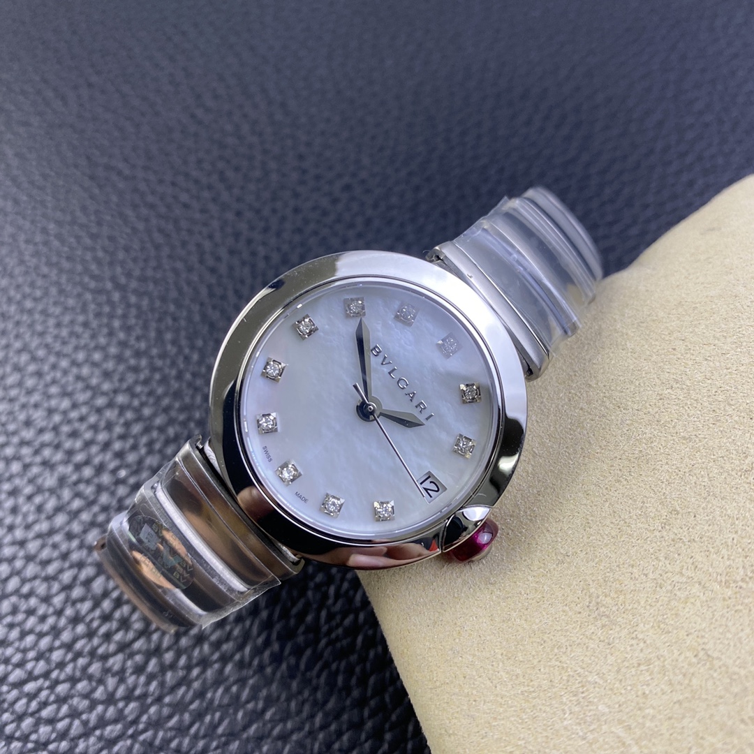 Bulgari Bv Lvcea Serpenti Watch Case 1 Size:33 mm 2 Case:316 3 Crystal: 4 Diamond 5 Dial: / 6 Strap:316 7 Clasp: 8 Movement: 9015mechanical