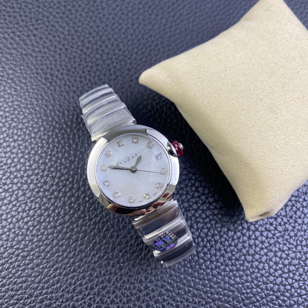 Bulgari Bv Lvcea Serpenti Watch Case 1 Size:33 mm 2 Case:316 3 Crystal: 4 Diamond 5 Dial: / 6 Strap:316 7 Clasp: 8 Movement: 9015mechanical