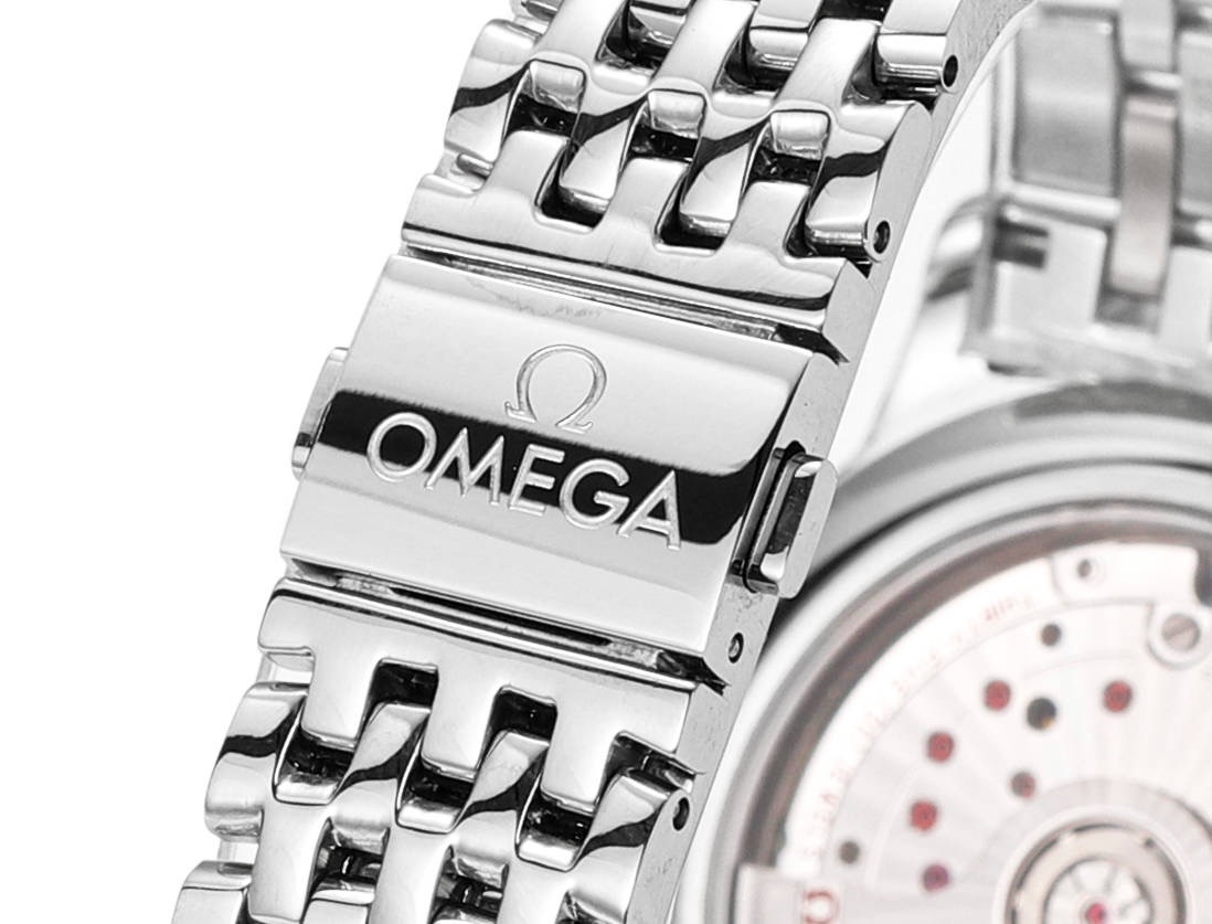 Omega Gtfactory Gt 40 Watch Case Mold Opening, Original Dial Pvd Steel Strap Clasp Omega8800 Movement, Sapphire Crystal