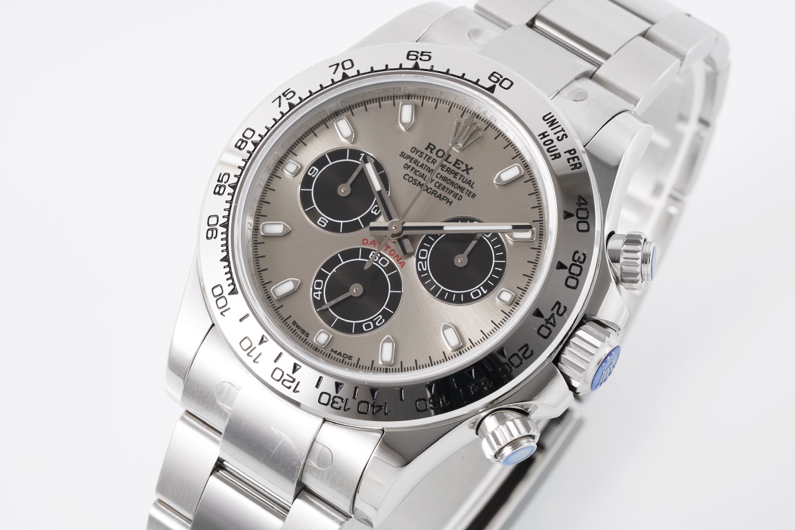 Rolex King Daytona 4130 Original1 1 Size:40 mm 12.2 Watch Dial Luminouswatch Hands movement Ar 904lwatch Strap, Rose Gold Plated 18k