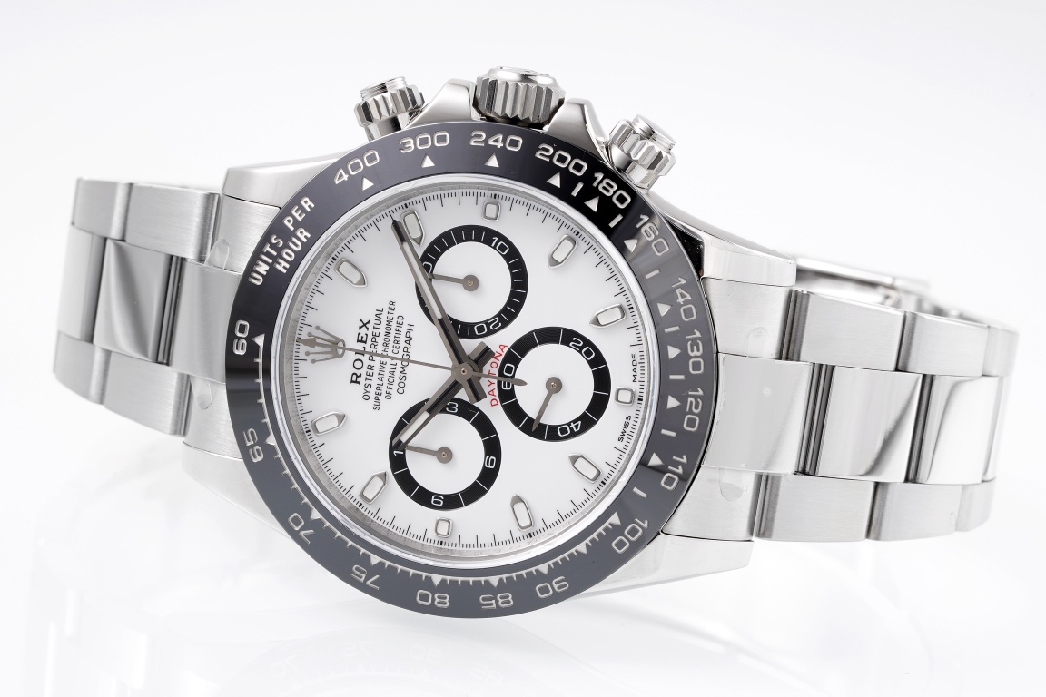 Rolex King Daytona 4130 A Original1 1 Size:40 mm 12.2 Watch Dial Luminouswatch Hands movement Ceramic Ar 904lwatch Strap, Rose Gold Plated 18k