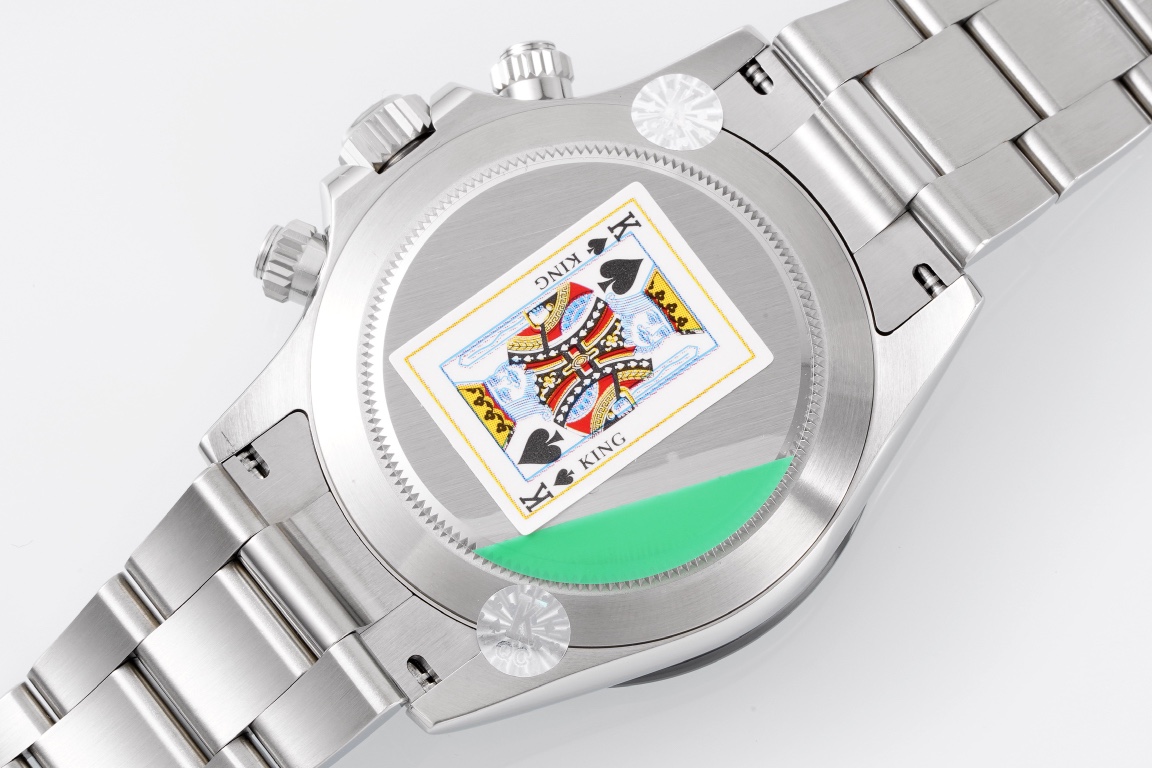 Rolex King Daytona 4130 A Original1 1 Size:40 mm 12.2 Watch Dial Luminouswatch Hands movement Ceramic Ar 904lwatch Strap, Rose Gold Plated 18k