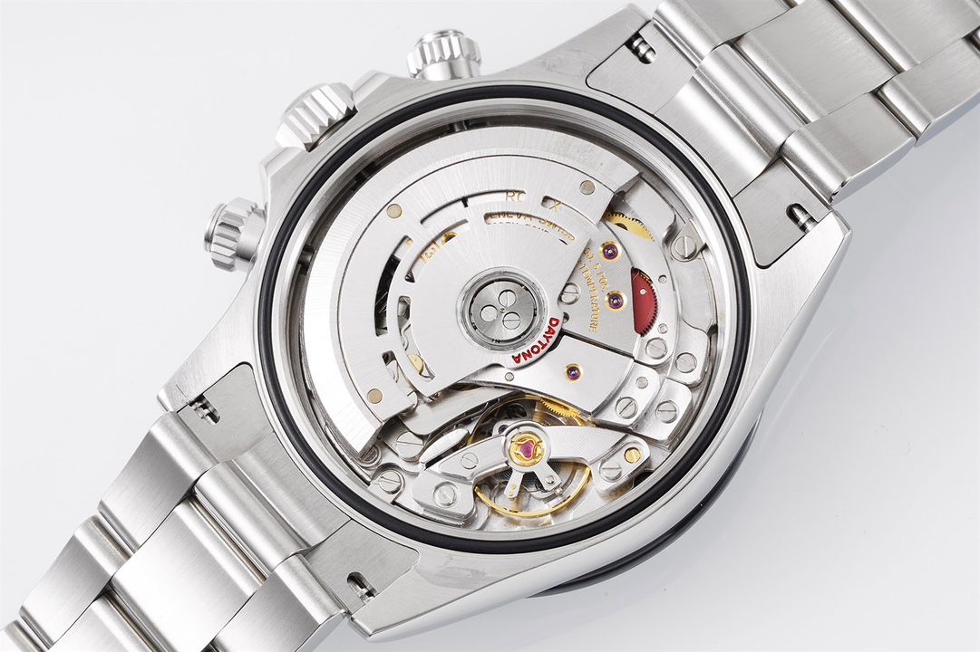 Rolex King Daytona 4130 A Original1 1 Size:40 mm 12.2 Watch Dial Luminouswatch Hands movement Ceramic Ar 904lwatch Strap, Rose Gold Plated 18k