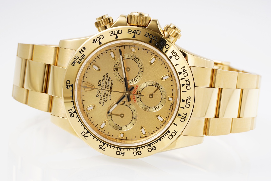 Rolex King Daytona 4130 A Original1 1 Size:40 mm 12.2 Watch Dial Luminouswatch Hands movement Ar 904lwatch Strap, Rose Gold Plated 18k