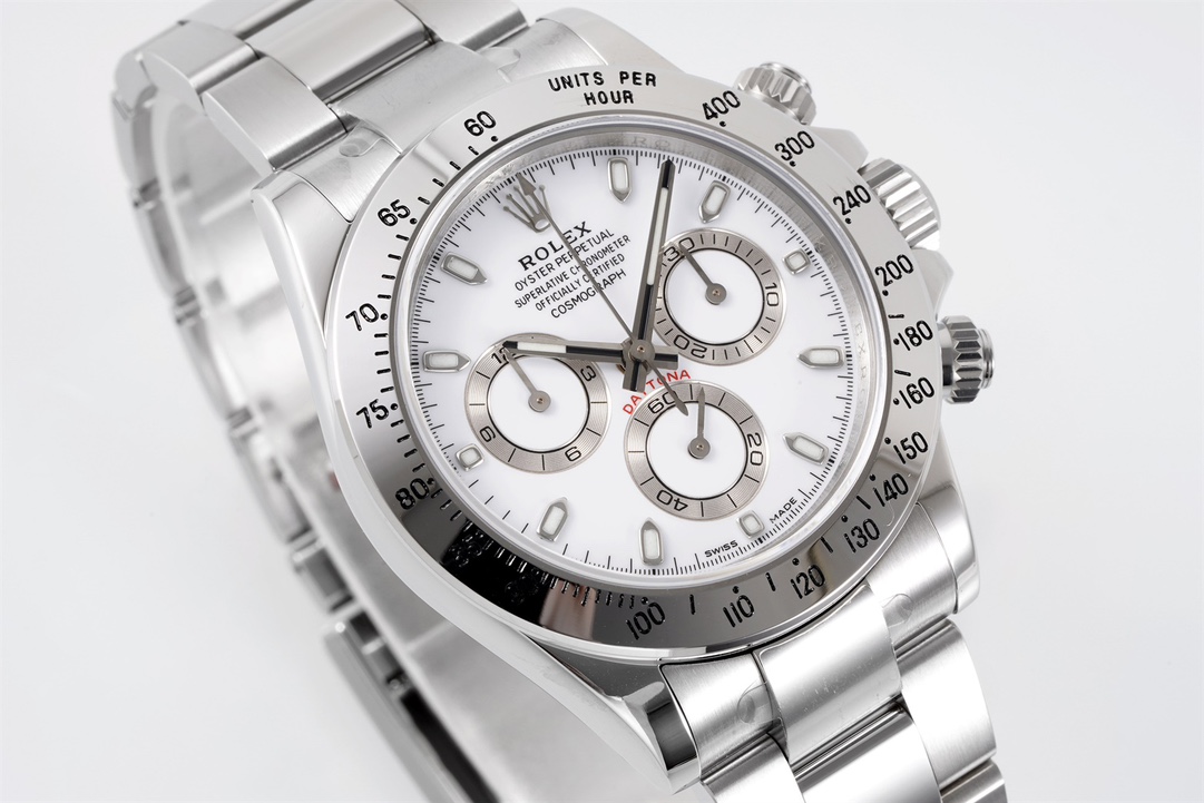 Rolex King Daytona 4130 A Original1 1 Size:40 mm 12.2 Watch Dial Luminouswatch Hands movement Ceramic Ar 904lwatch Strap, Rose Gold Plated 18k