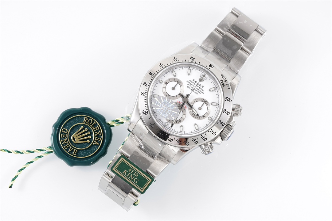 Rolex King Daytona 4130 A Original1 1 Size:40 mm 12.2 Watch Dial Luminouswatch Hands movement Ceramic Ar 904lwatch Strap, Rose Gold Plated 18k