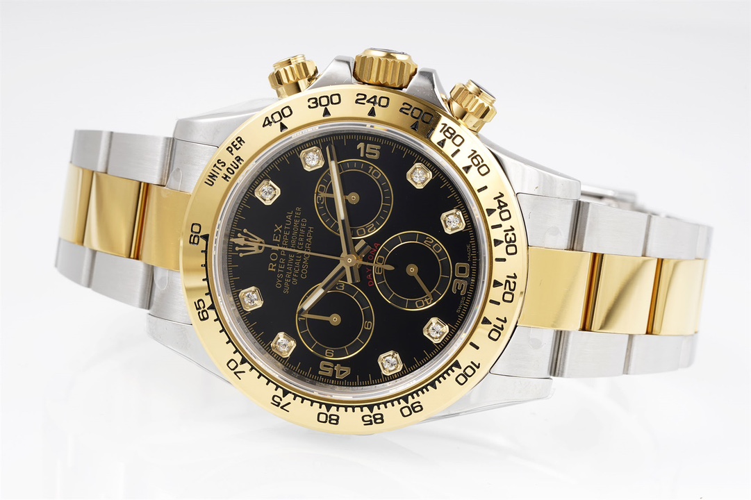 Rolex King Daytona 4130 A Original1 1 Size:40 mm 12.2 Watch Dial Luminouswatch Hands movement Ar 904lwatch Strap, Rose Gold Plated 18k