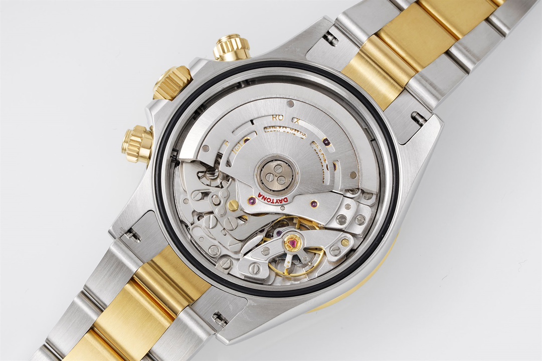 Rolex King Daytona 4130 A Original1 1 Size:40 mm 12.2 Watch Dial Luminouswatch Hands movement Ar 904lwatch Strap, Rose Gold Plated 18k