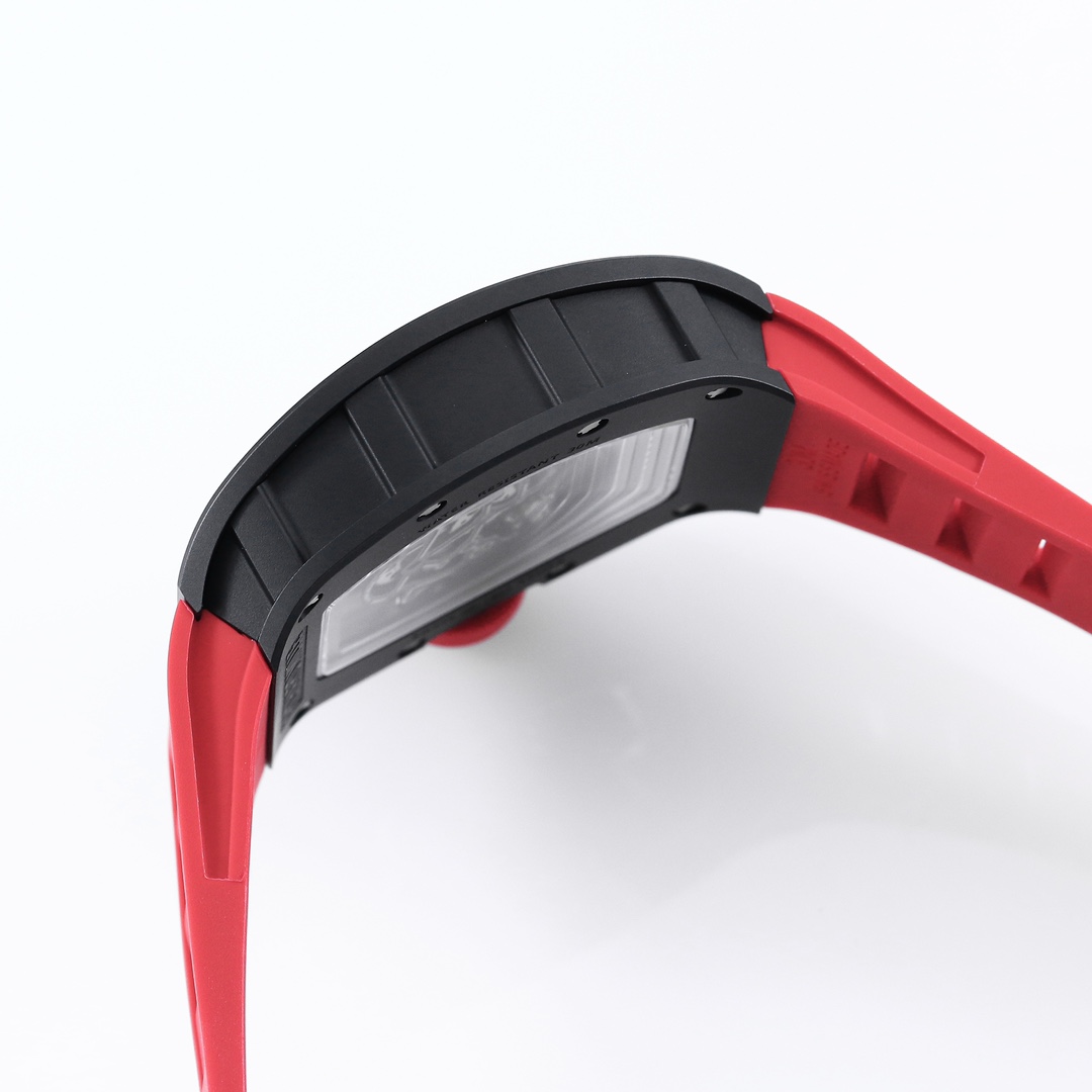 Richard Mille Bbr:2024 Original Movement, 1 Watch Case: Ceramicwatch Case,watch 2 Originalrmul2 3 Diameter:size 90x42.70 ,thickness 5 mm 4 Crystal Strap 6 Clasp:original Millerm055