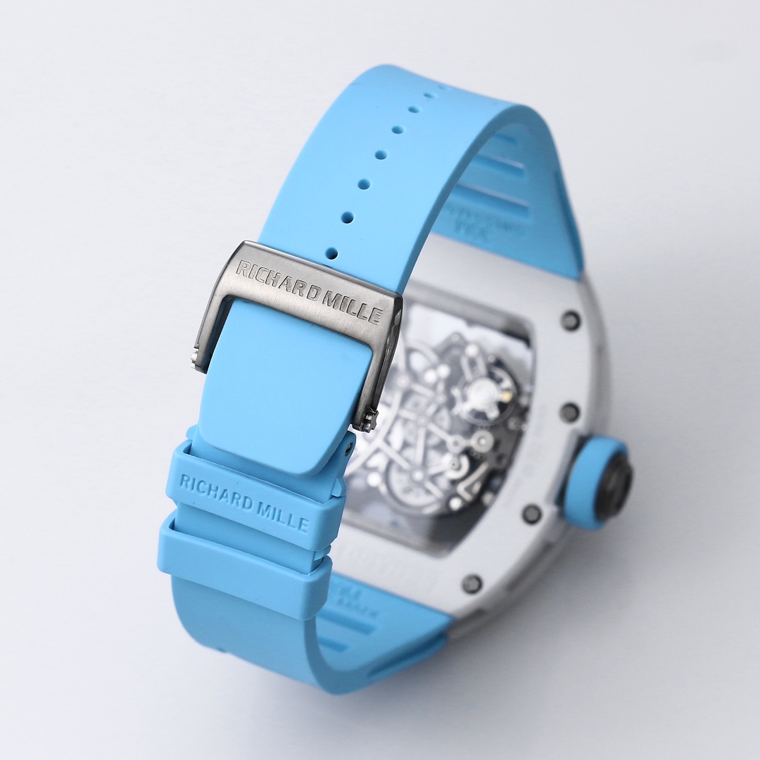 Richard Mille Bbr:2024 Original Movement, 1 Watch Case: Ceramicwatch Case,watch 2 Originalrmul2 3 Diameter:size 90x42.70 ,thickness 5 mm 4 Crystal Strap 6 Clasp:original Millerm055