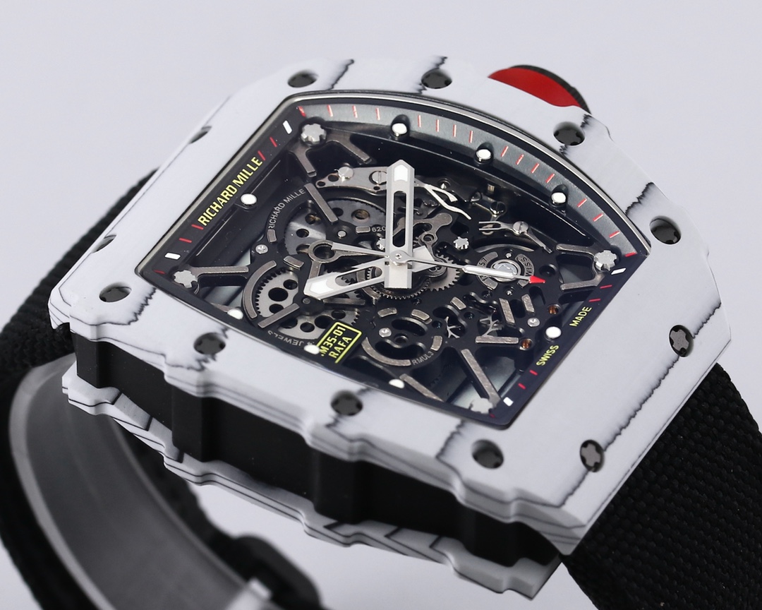 Richard Mille Bbr Millerm 35-01 Rafael Nadal 1 movement: Originalrmul3 2watch Case: Ntptoriginal ,gram 50g, ,cnc Watch Original 3watch Dial: Crystal: Strap: Clasp