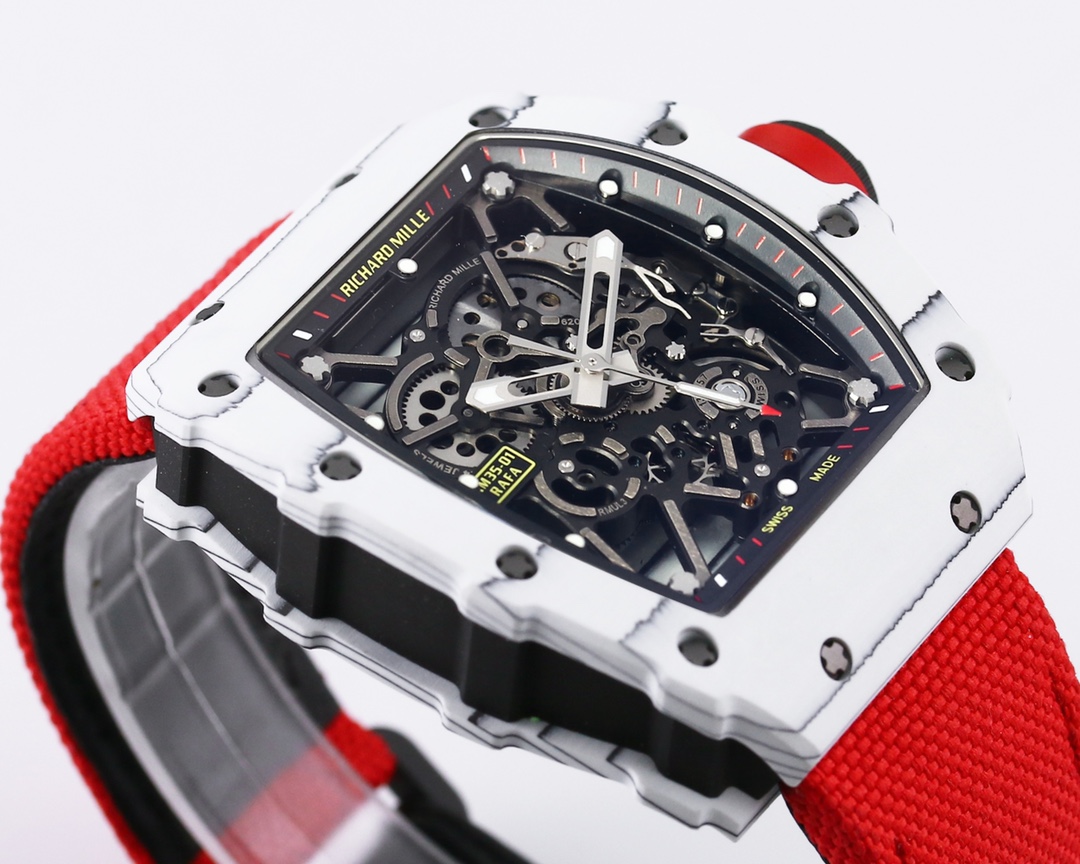 Richard Mille Bbr Millerm 35-01 Rafael Nadal 1 movement: Originalrmul3 2watch Case: Ntptoriginal ,gram 50g, ,cnc Watch Original 3watch Dial: Crystal: Strap: Clasp