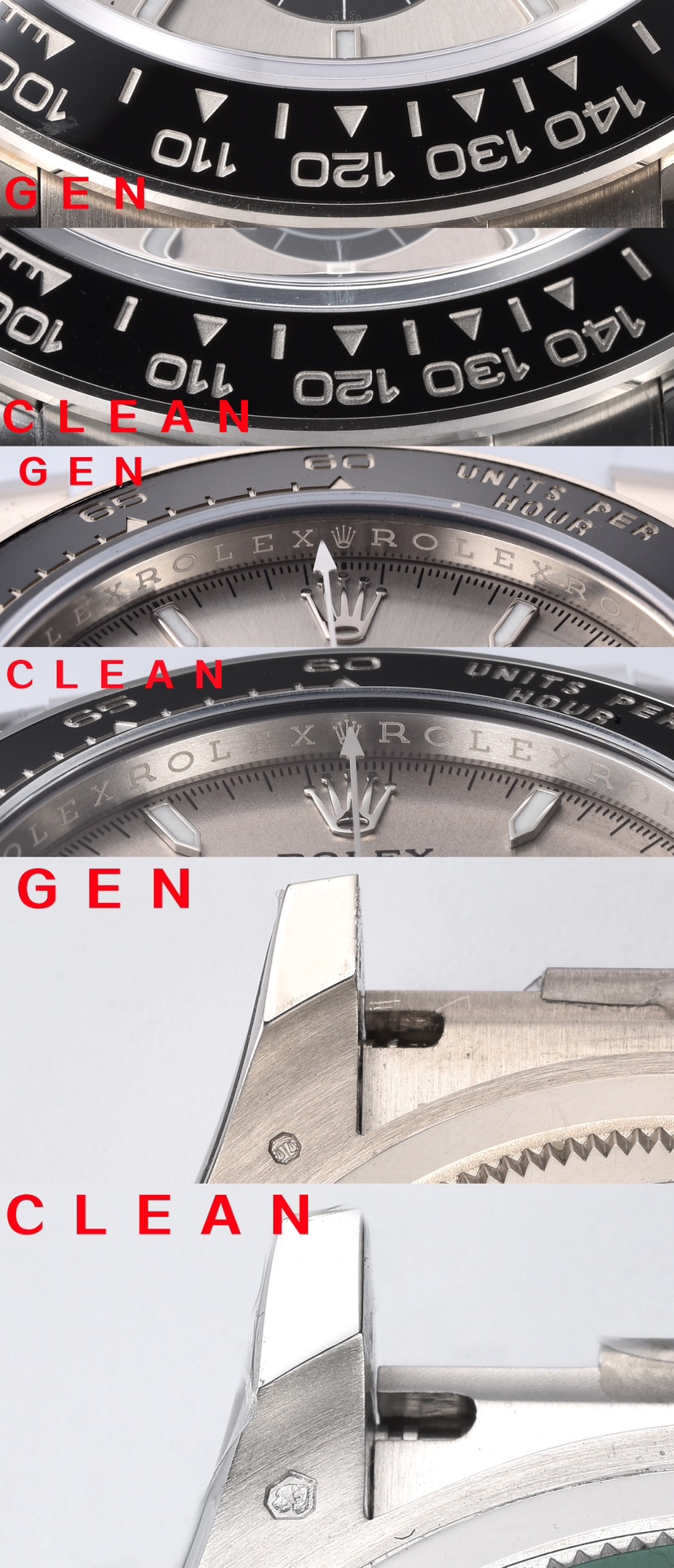 Rolex C 126519 Luminous /ps: 4131 Watch Hands Clean 4 4130 Case Strap 10w Sh4131 Sh Sh4131 movement Dd4130