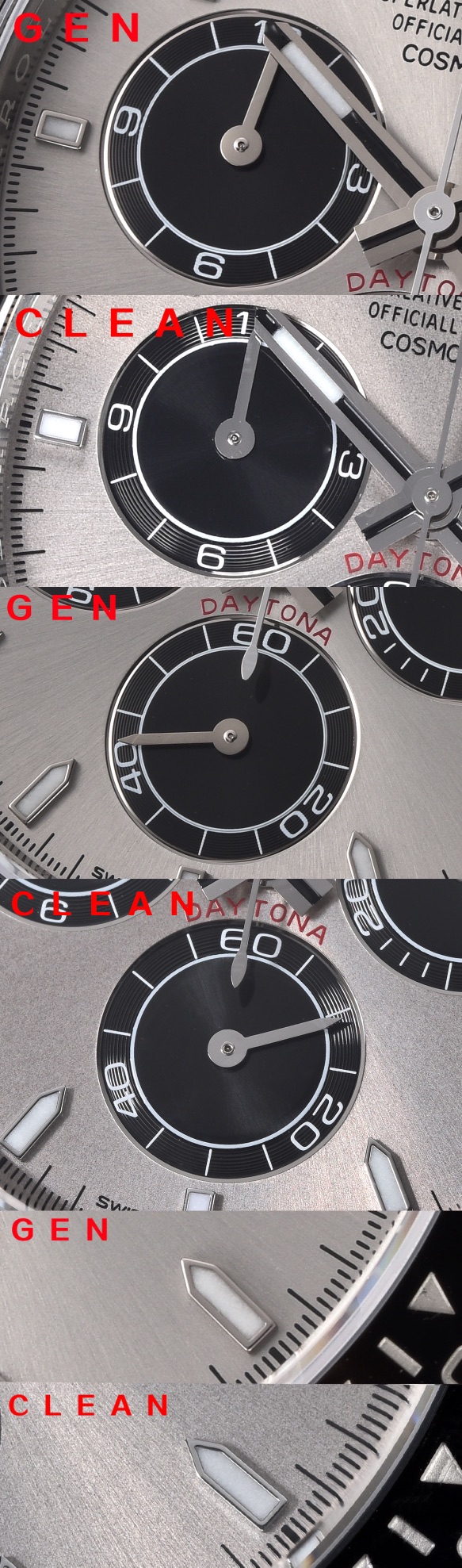 Rolex C 126519 Luminous /ps: 4131 Watch Hands Clean 4 4130 Case Strap 10w Sh4131 Sh Sh4131 movement Dd4130