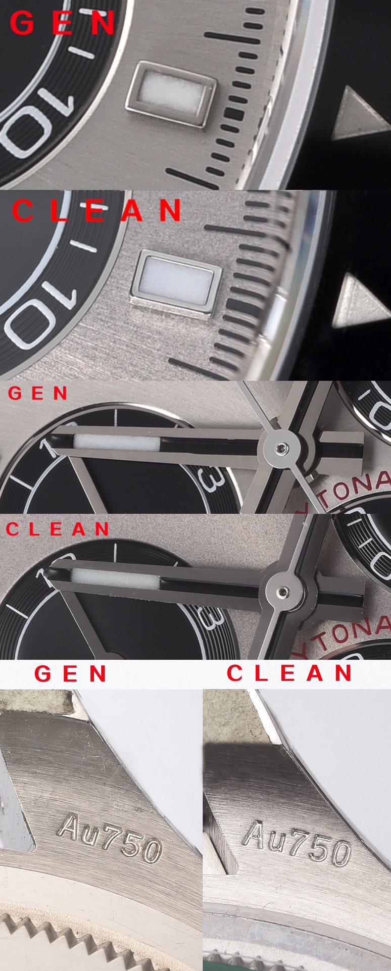 Rolex C 126519 Luminous /ps: 4131 Watch Hands Clean 4 4130 Case Strap 10w Sh4131 Sh Sh4131 movement Dd4130