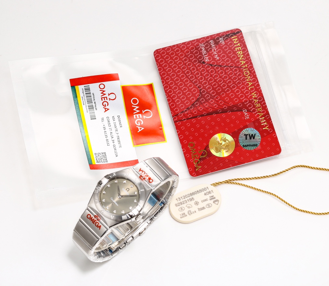 Omega Tw 28 mm quartz Original Mold Opening. 1 Movement 2quartz 3watch Strap Logo 18k 4watch Case ,waterproof 5 6 Air 7