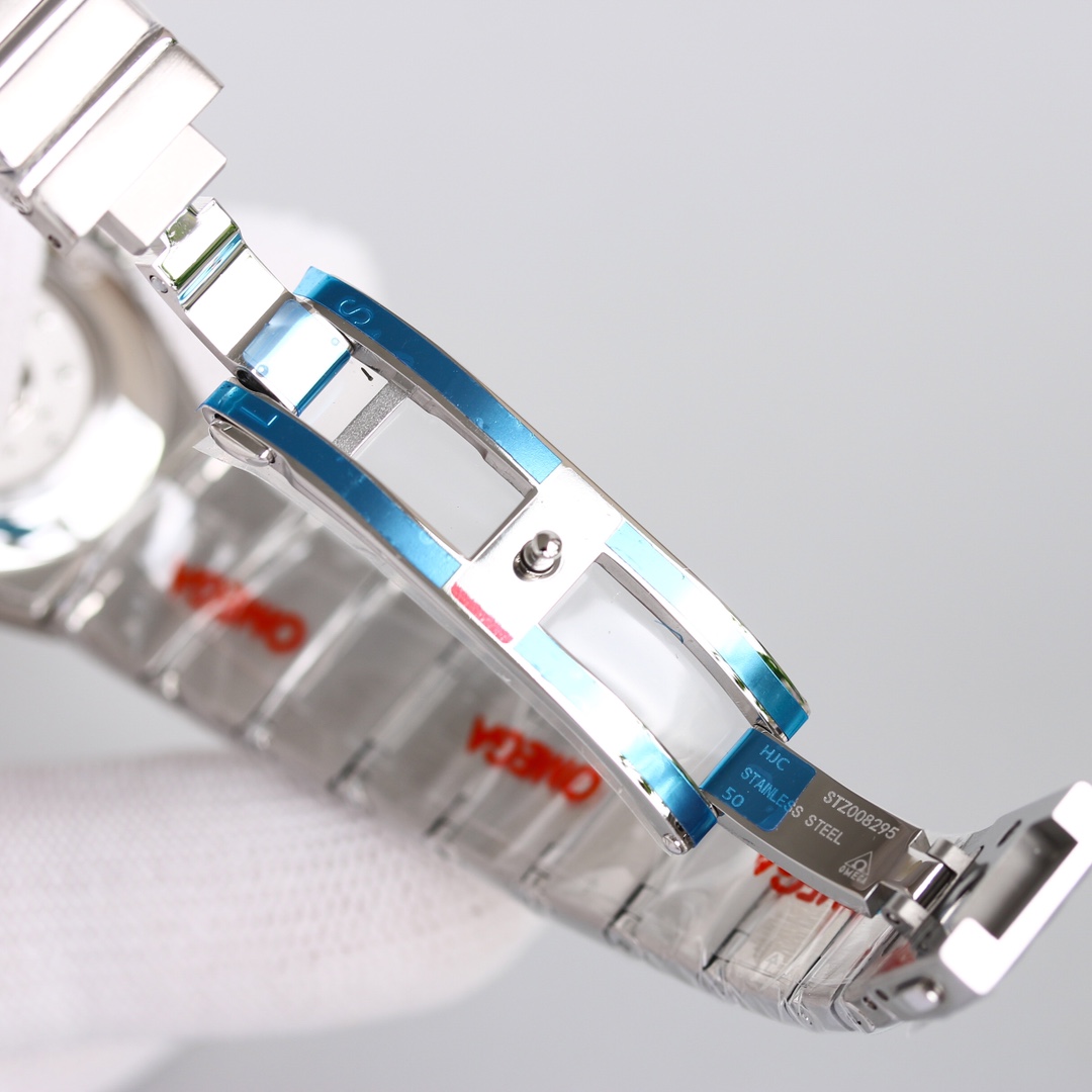 Omega Tw 28 mm quartz Original Mold Opening. 1 Movement 2quartz 3watch Strap Logo 18k 4watch Case ,waterproof 5 6 Air 7