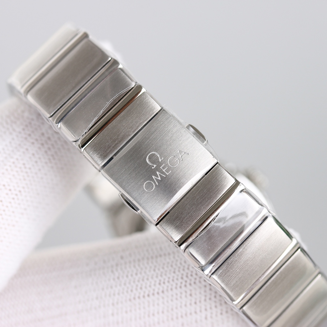 Omega Tw 28 mm quartz Original Mold Opening. 1 Movement 2quartz 3watch Strap Logo 18k 4watch Case ,waterproof 5 6 Air 7