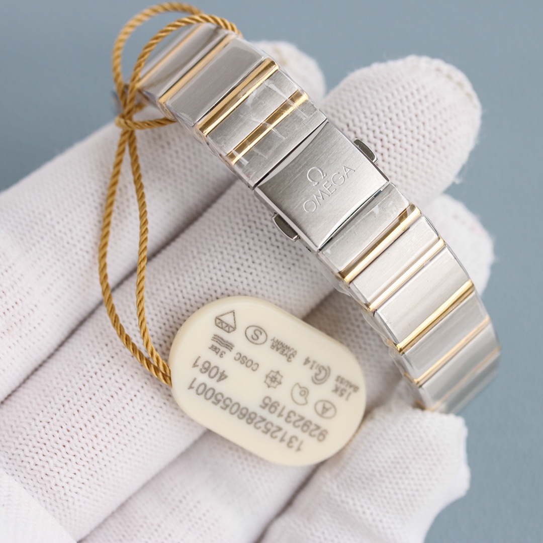 Omega Tw 28 mm quartz Original Mold Opening. 1 Movement 2quartz 3watch Strap Logo 18k 4watch Case ,waterproof 5 6 Air 7