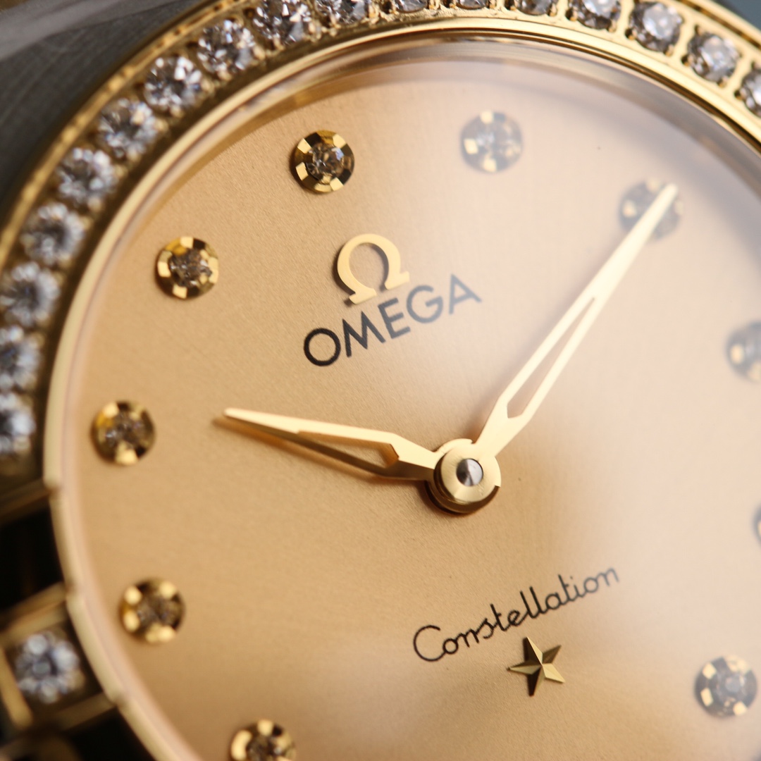 Omega Tw 28 mm quartz Original Mold Opening. 1 Movement 2quartz 3watch Strap Logo 18k 4watch Case ,waterproof 5 6 Air 7