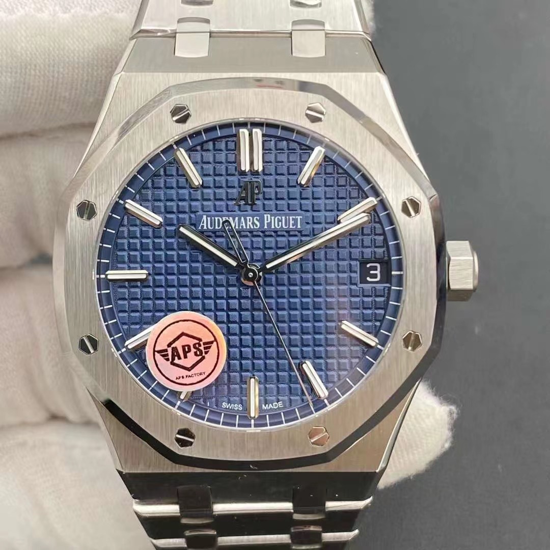 Audemars Piguet Apsaudemars 15500v2 4302 Movement-- 5 Mold Opening,size 41x10.4 Watch Case .steel Strap Piguetcal.4302 72 Dial Aps