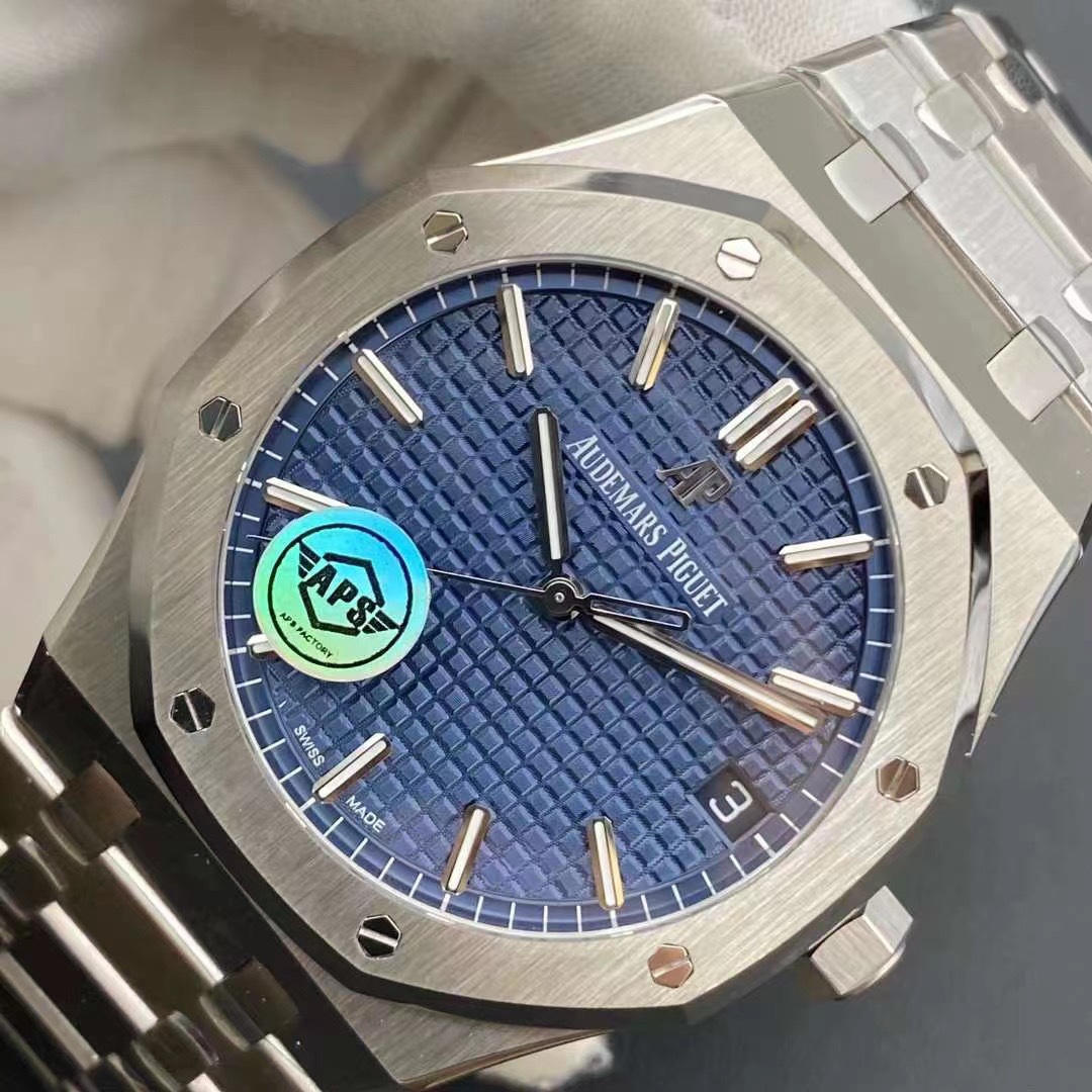 Audemars Piguet Apsaudemars 15500v2 4302 Movement-- 5 Mold Opening,size 41x10.4 Watch Case .steel Strap Piguetcal.4302 72 Dial Aps