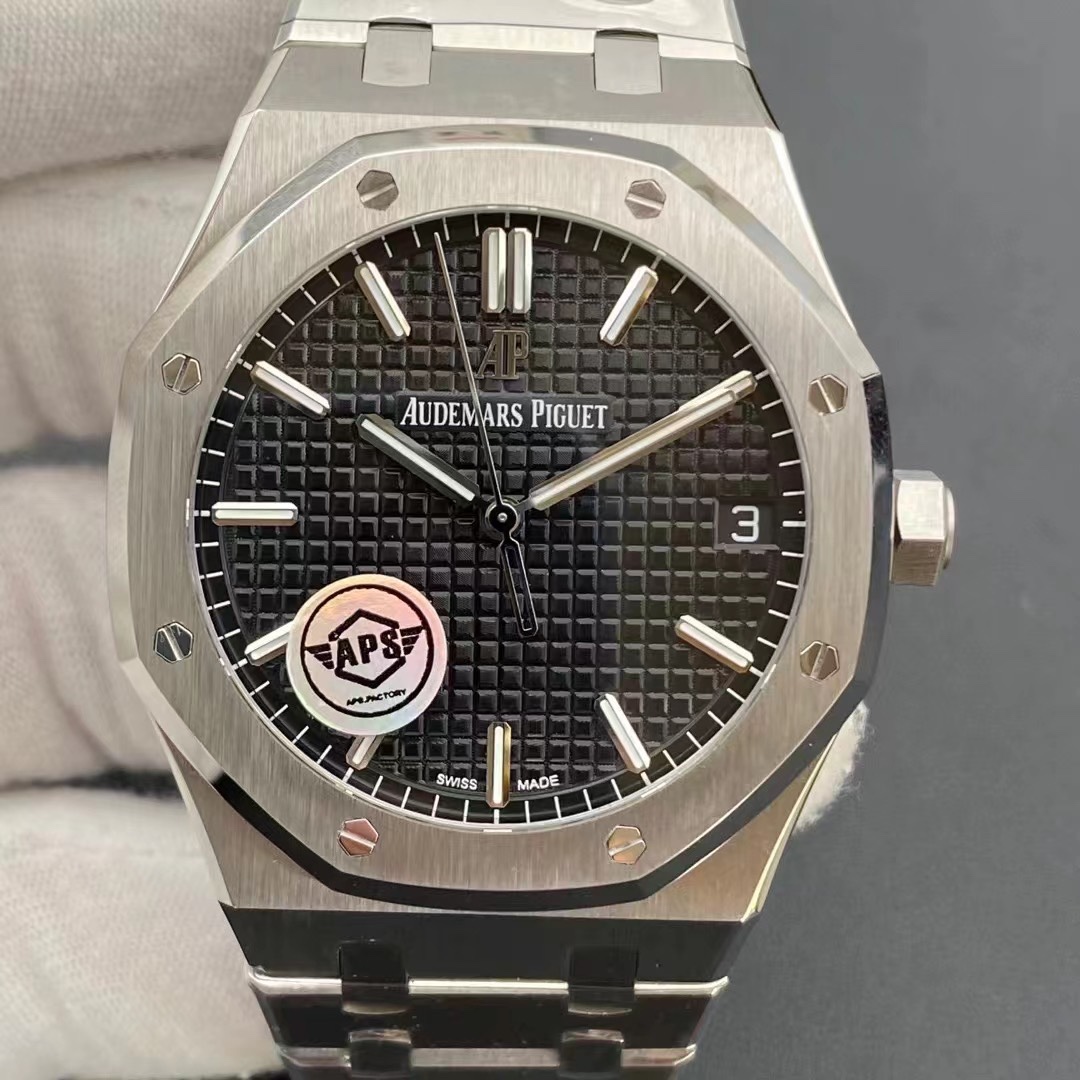 Audemars Piguet Apsaudemars 15500v2 4302 Movement-- 5 Mold Opening,size 41x10.4 Watch Case .steel Strap Piguetcal.4302 72 Dial Aps
