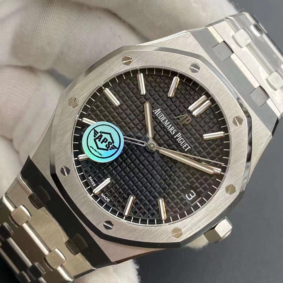 Audemars Piguet Apsaudemars 15500v2 4302 Movement-- 5 Mold Opening,size 41x10.4 Watch Case .steel Strap Piguetcal.4302 72 Dial Aps