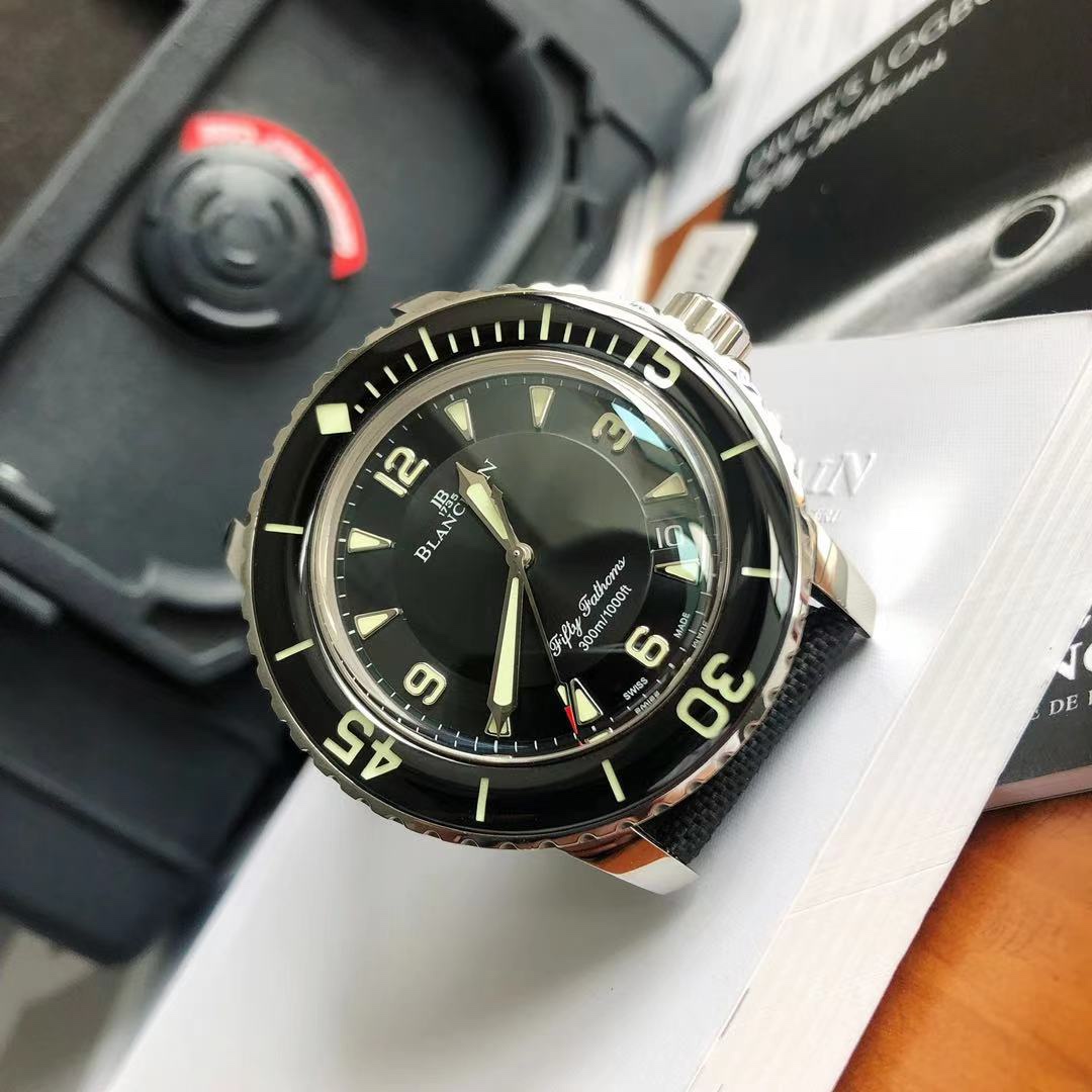 Blancpain .v6s Blancpain50 1952 Gram Luminous, Watch Strap, 2836 movement