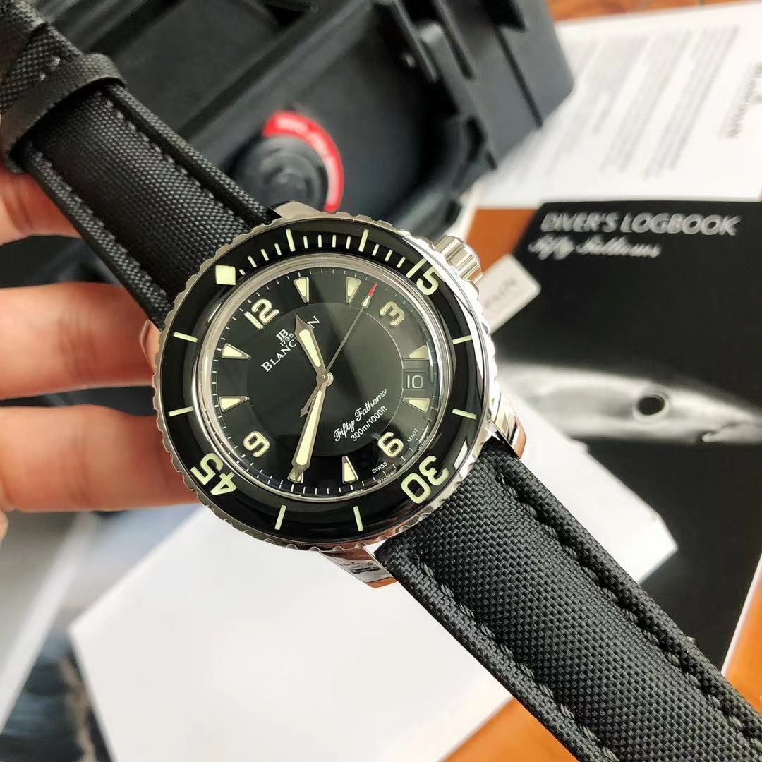 Blancpain .v6s Blancpain50 1952 Gram Luminous, Watch Strap, 2836 movement