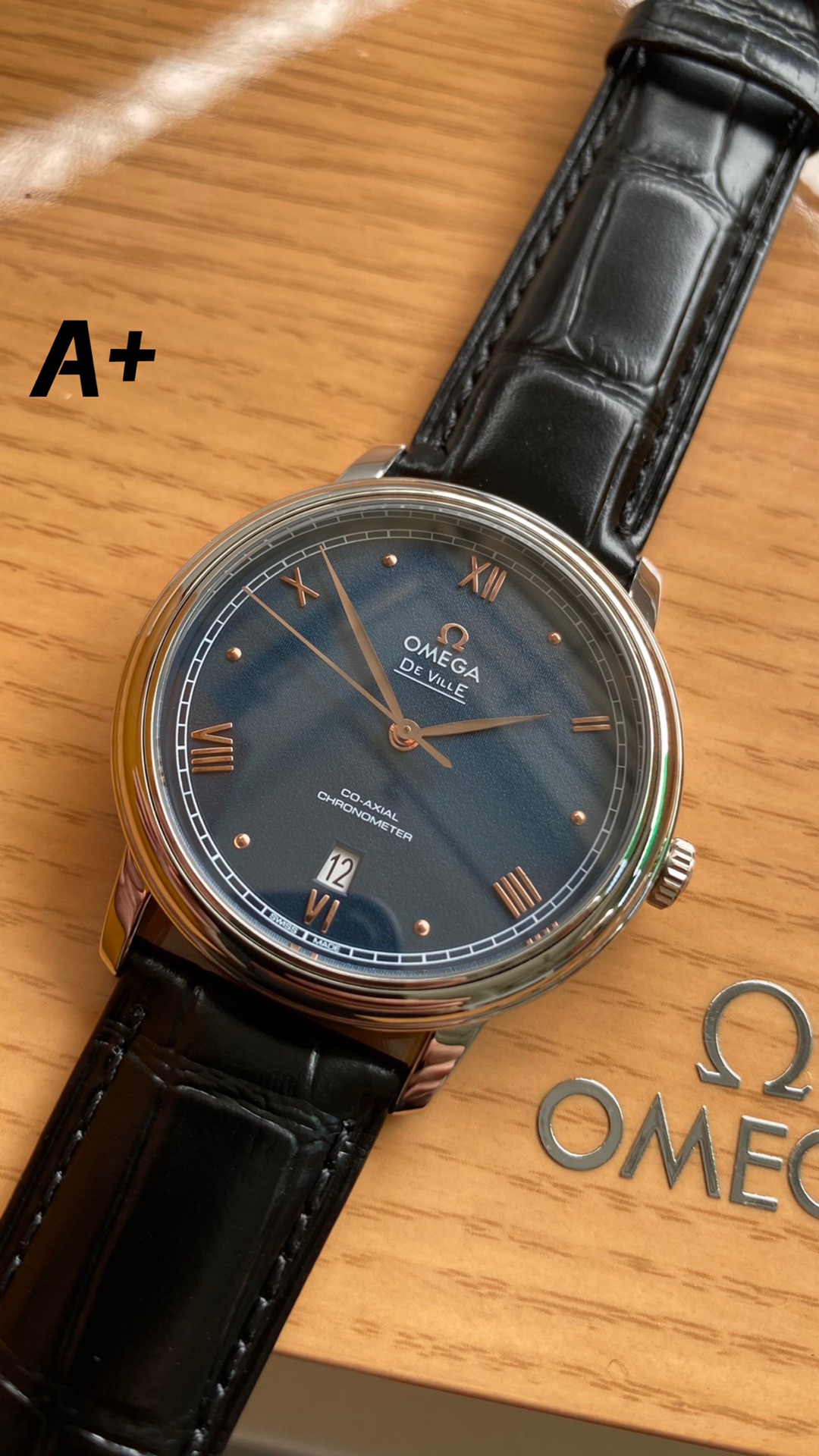 Omega New Style6 5 mm A Factory V2 Watch Strap Steel 2500 Movement Dial Markers