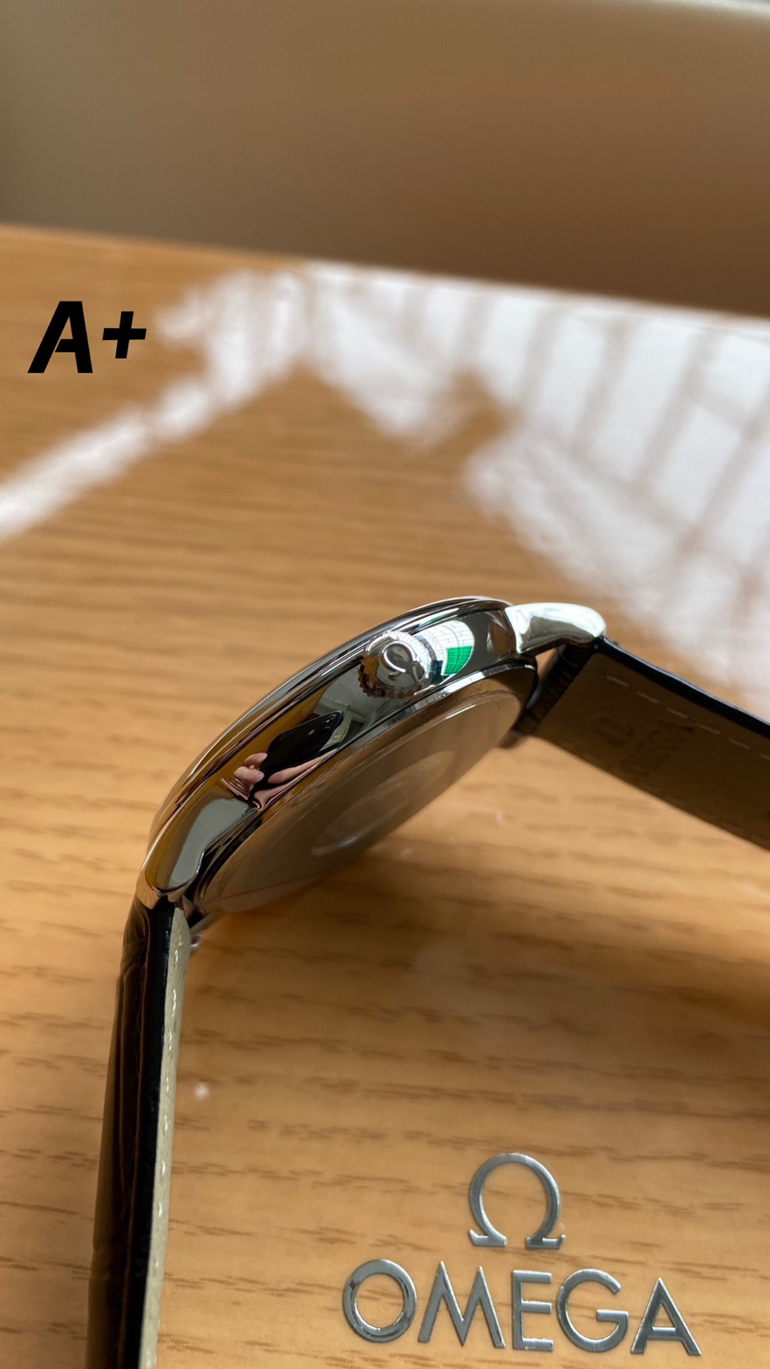 Omega New Style6 5 mm A Factory V2 Watch Strap Steel 2500 Movement Dial Markers