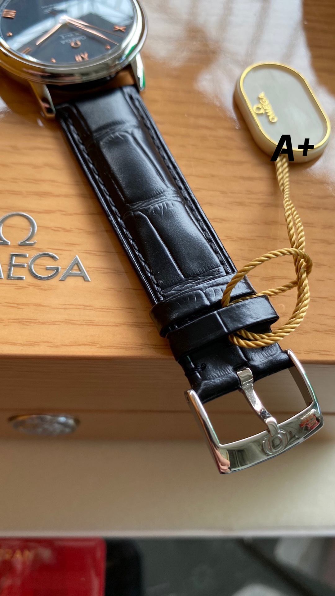 Omega New Style6 5 mm A Factory V2 Watch Strap Steel 2500 Movement Dial Markers