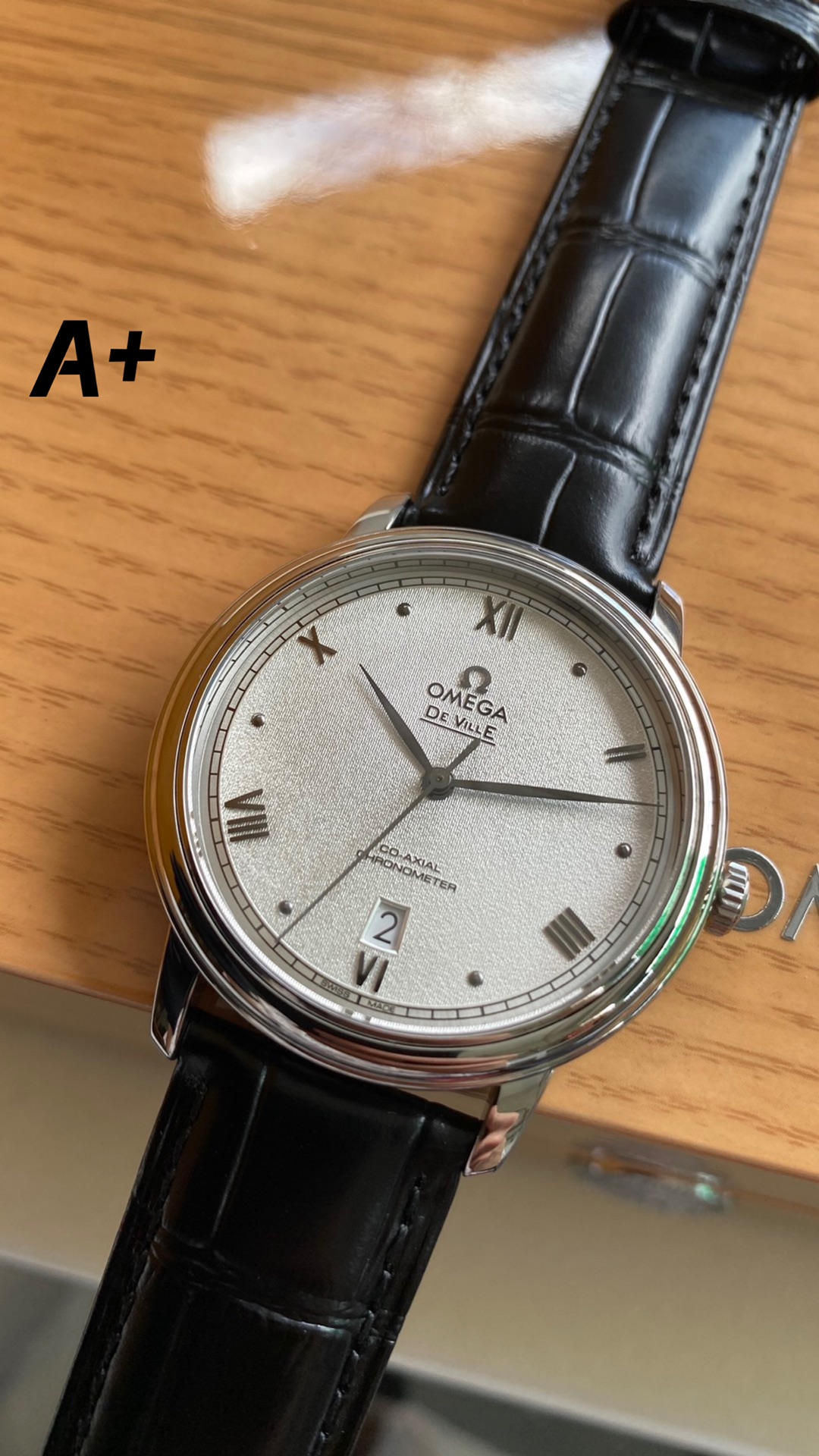 Omega New Style6 5 mm A Factory V2 Watch Strap Steel 2500 Movement Dial Markers