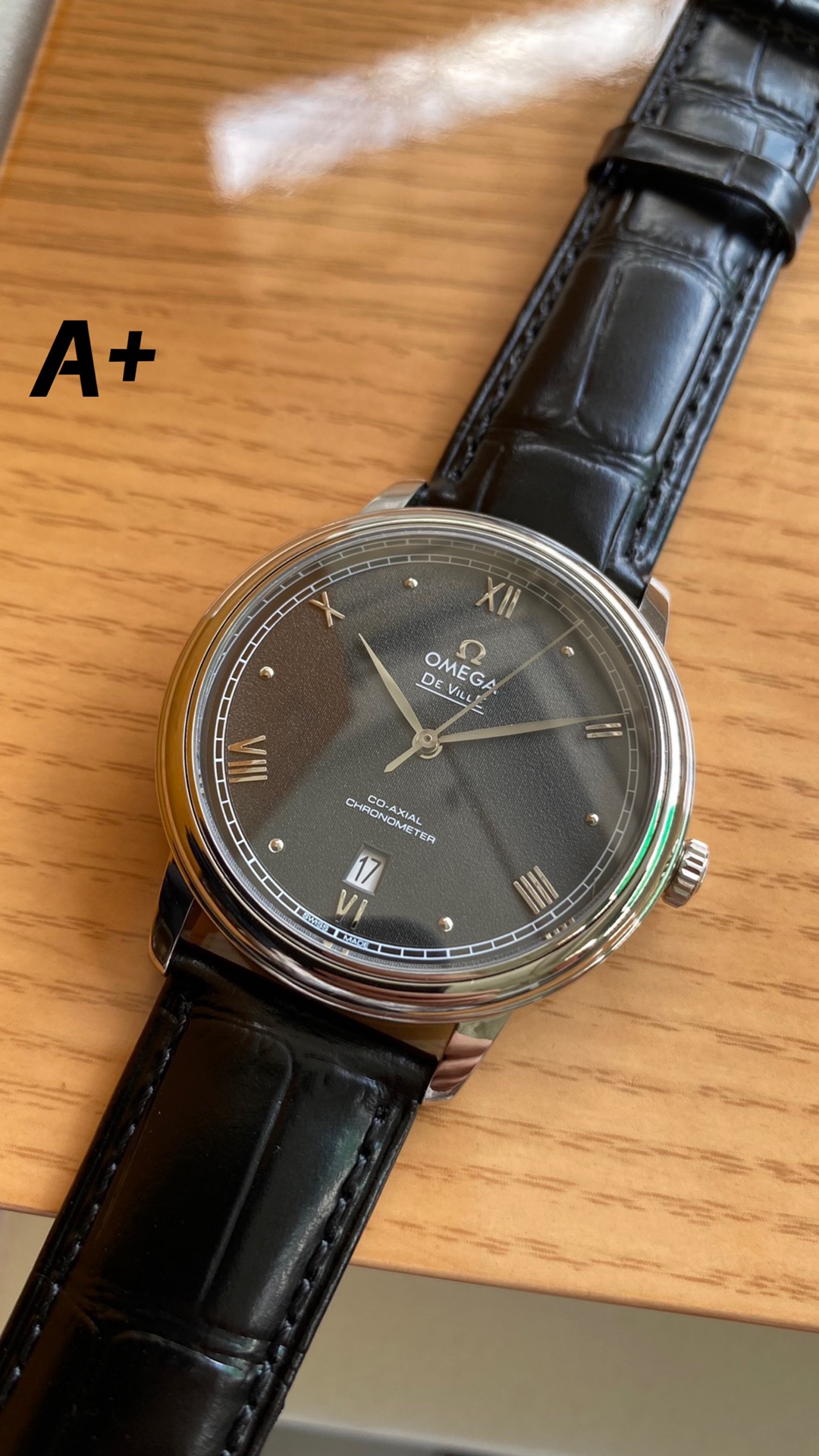 Omega New Style6 5 mm A Factory V2 Watch Strap Steel 2500 Movement Dial Markers