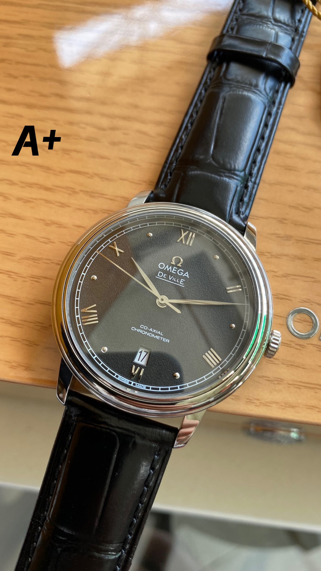 Omega New Style6 5 mm A Factory V2 Watch Strap Steel 2500 Movement Dial Markers