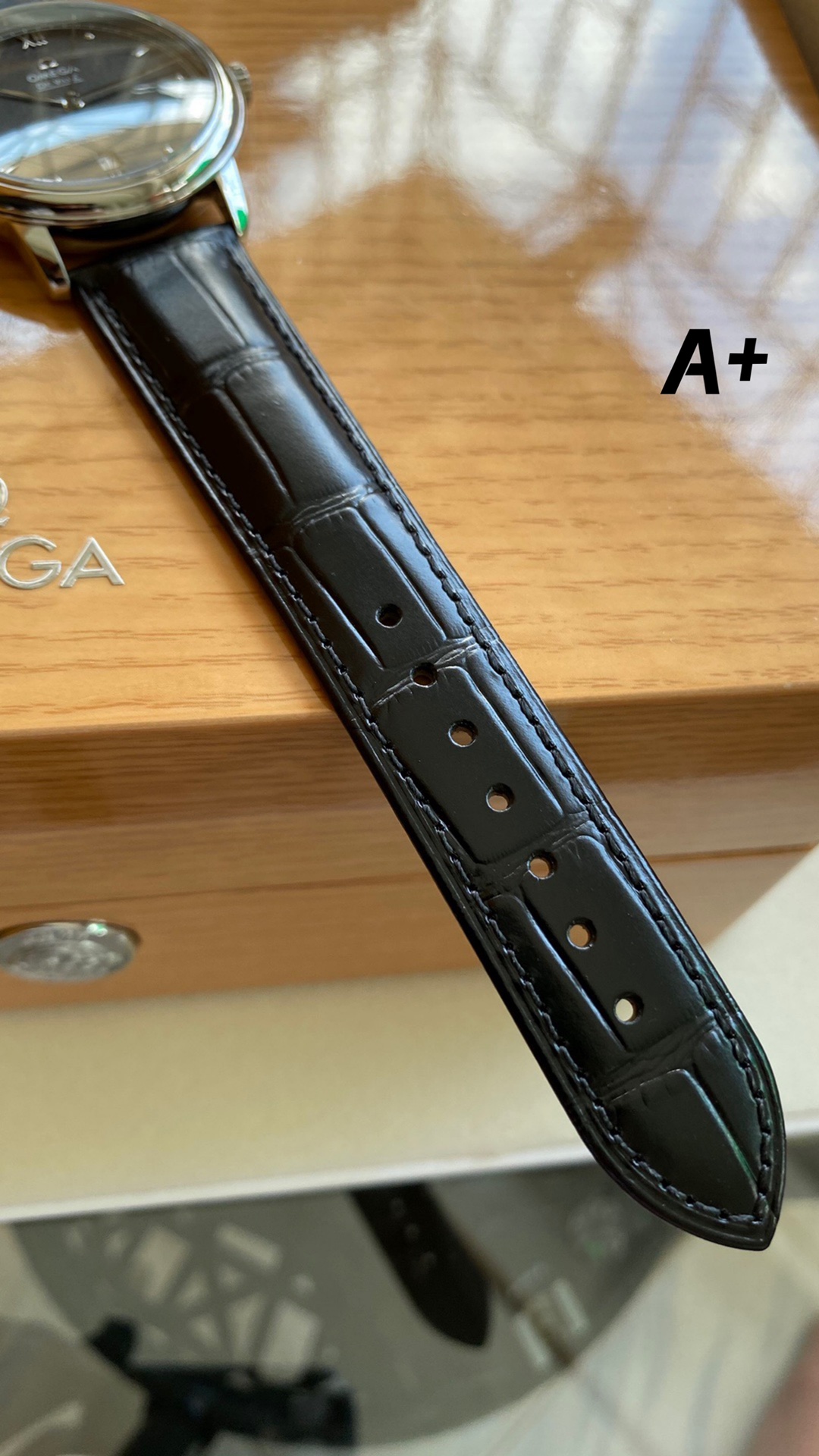 Omega New Style6 5 mm A Factory V2 Watch Strap Steel 2500 Movement Dial Markers