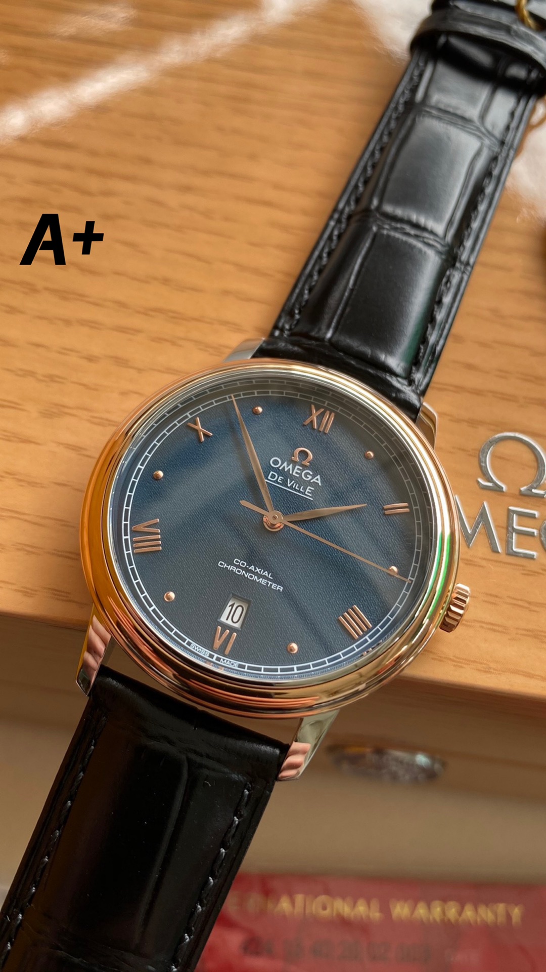 Omega New Style6 5 mm A Factory V2 Watch Strap Steel 2500 Movement Dial Markers