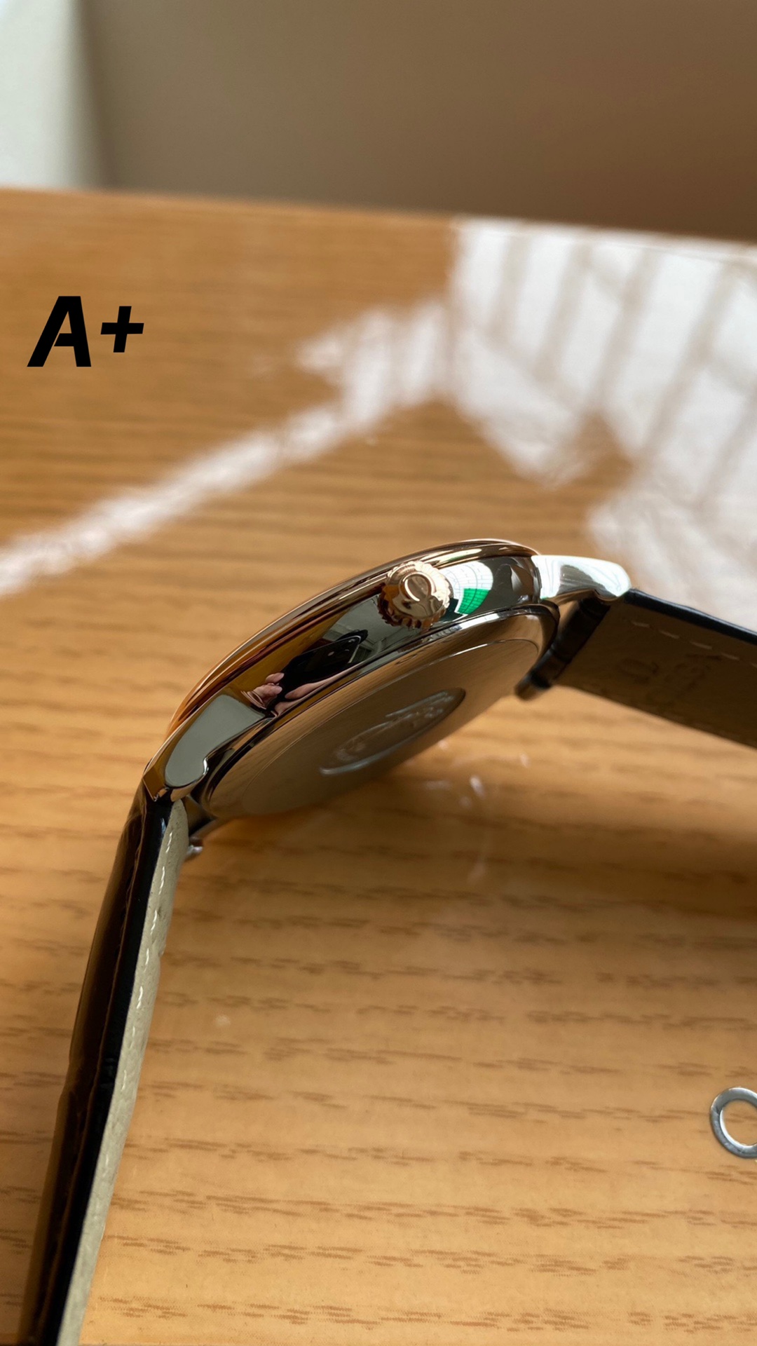 Omega New Style6 5 mm A Factory V2 Watch Strap Steel 2500 Movement Dial Markers