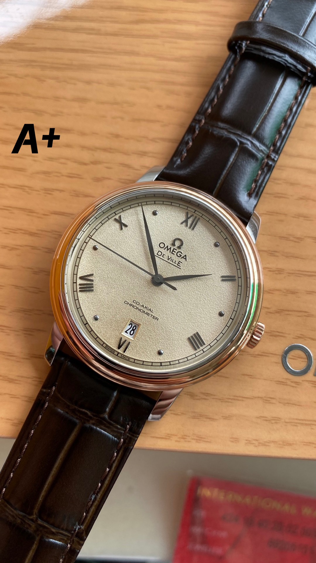 Omega New Style6 5 mm A Factory V2 Watch Strap Steel 2500 Movement Dial Markers