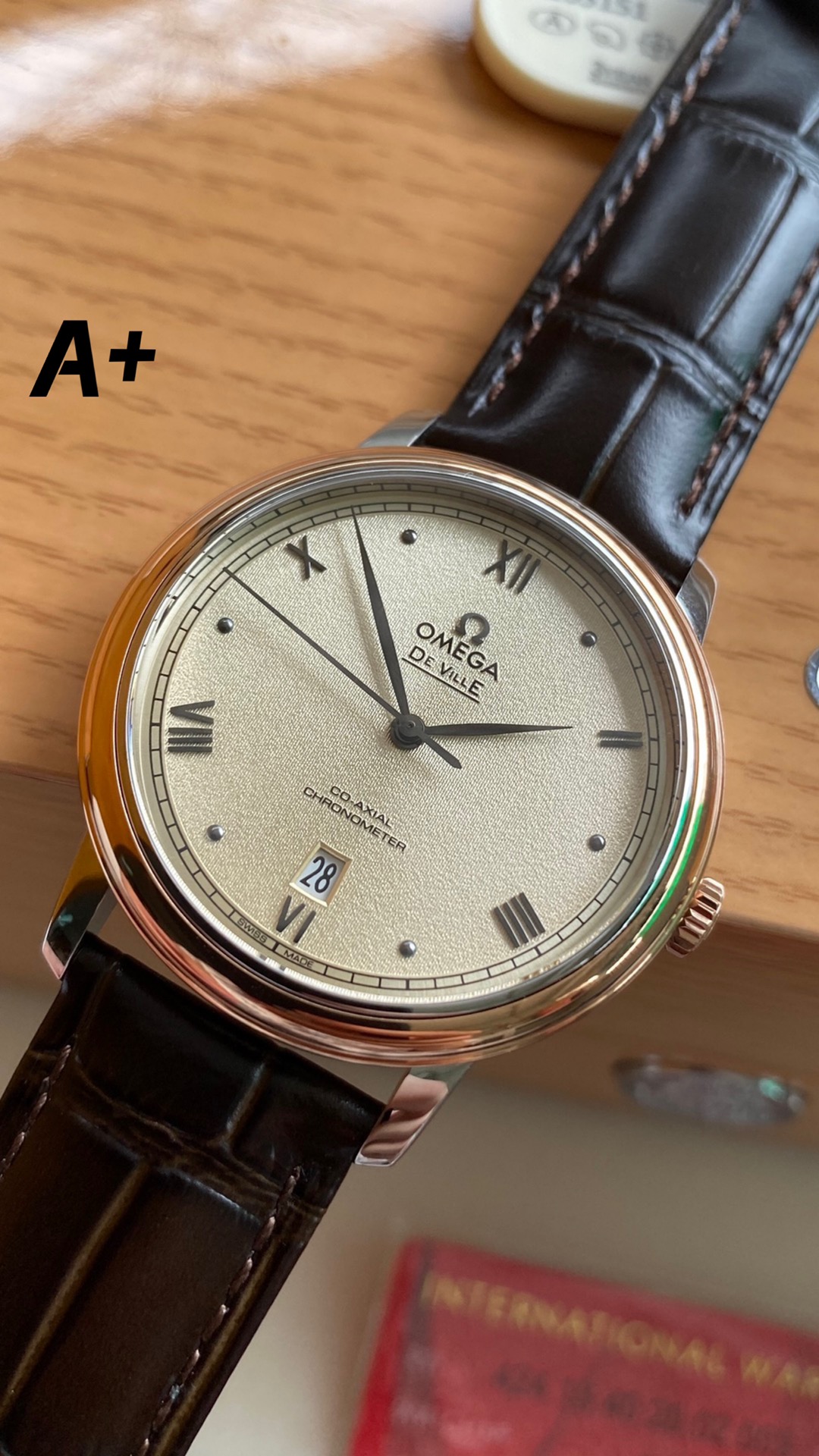 Omega New Style6 5 mm A Factory V2 Watch Strap Steel 2500 Movement Dial Markers