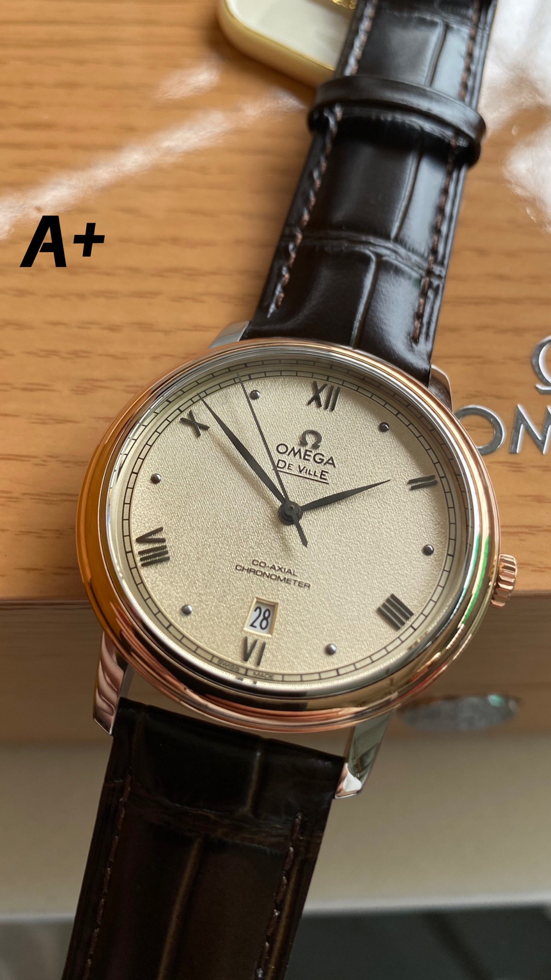 Omega New Style6 5 mm A Factory V2 Watch Strap Steel 2500 Movement Dial Markers