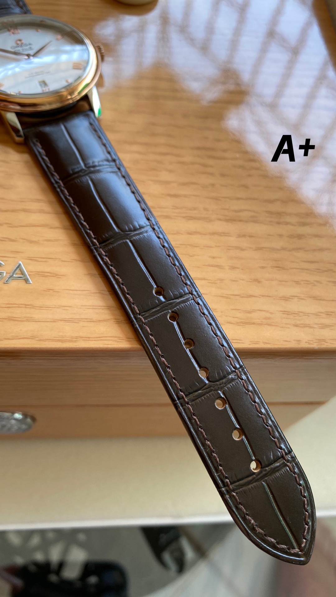 Omega New Style6 5 mm A Factory V2 Watch Strap Steel 2500 Movement Dial Markers