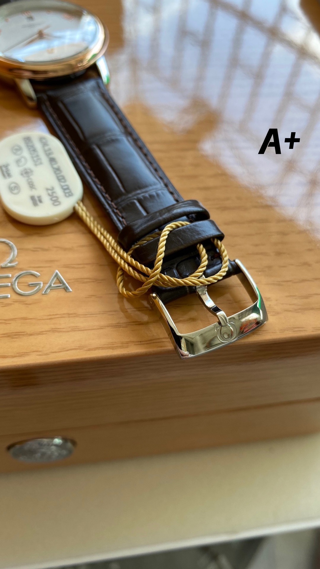 Omega New Style6 5 mm A Factory V2 Watch Strap Steel 2500 Movement Dial Markers