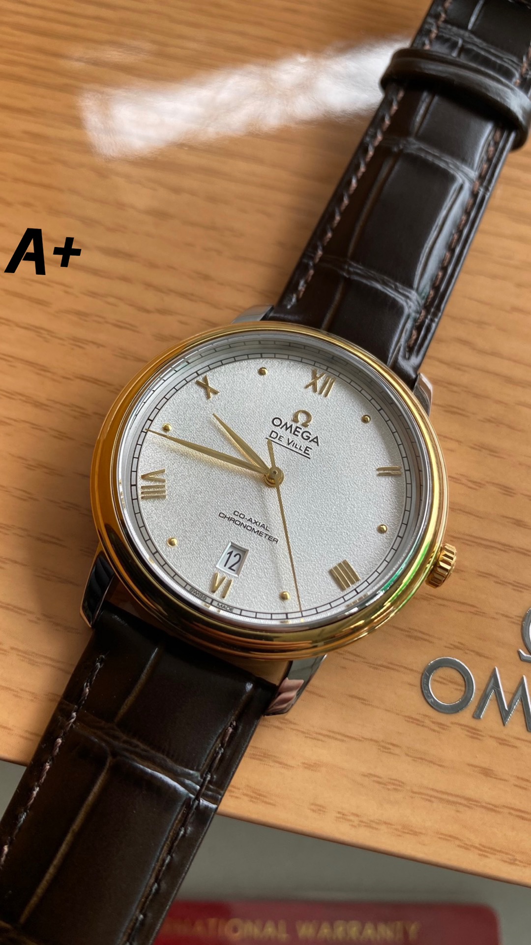 Omega New Style6 5 mm A Factory V2 Watch Strap Steel 2500 Movement Dial Markers